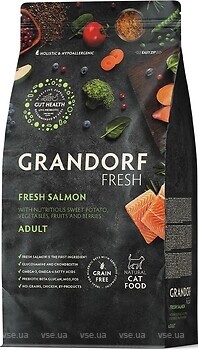 Фото Grandorf Fresh Cat Salmon and Sweet Potato 2 кг
