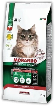 Фото Morando Tradizioni Kibbles with Beef and Pork 1.5 кг