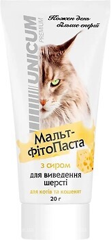 Фото UNICUM Мальт Фіто для виведення вовни з сиром 20 г (UN-131)