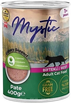 Фото Mystic Паштет з яловичиною 400 г