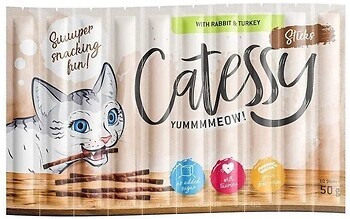 Фото Catessy Sticks Rabbit, Turkey & Yeast 50 г