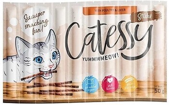 Фото Catessy Sticks Poultry & Liver 50 г