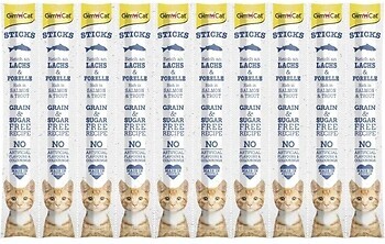 Фото GimCat Sticks Salmon and Forelle 10x5 г (422091)