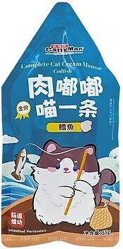 Фото CattyMan Cream Mousse Codfish 55 г (Z1745)