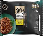 Фото Sheba Select Slices In Gravy With Poultry 4x85 г