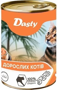Фото Dasty Шматочки в соусі з куркою 415 г