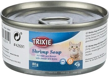 Фото Trixie Soup Chicken and Shrimp 80 г (42691)
