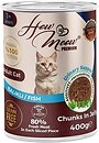 Фото How Meow Premium Adult Cat Fish 400 г