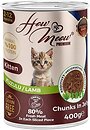 Фото How Meow Premium Kitten Lamb 400 г