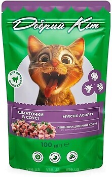 Фото Добрий Кіт м'ясне асорті 100 г