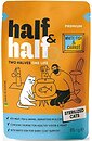Фото Half&Half Для стерилізованих з білою рибою і морквою в соусі 85 г (21908)
