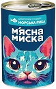 Фото М'ясна Миска Морская рыба 8x415 г