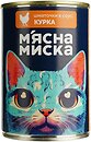Фото М'ясна Миска Курица 8x415 г