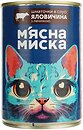 Фото М'ясна Миска Говядина с печенью 415 г
