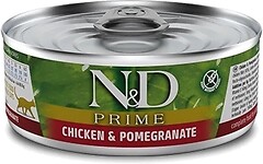 Фото Farmina N&D Prime GF Cat Chicken & Pomegranate Adult 6x70 г