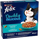 Фото Felix Doubly Delicious з лососем і океанічною рибою 800 г