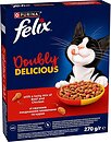 Фото Felix Doubly Delicious з яловичиною і куркою 270 г