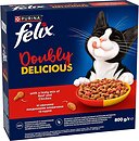 Фото Felix Doubly Delicious з яловичиною і куркою 800 г