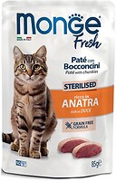 Фото Monge Cat Fresh Sterilised Duck 85 г