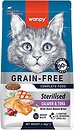 Фото Wanpy Sterilized Cat Grain Free Salmon & Tuna 1.5 кг