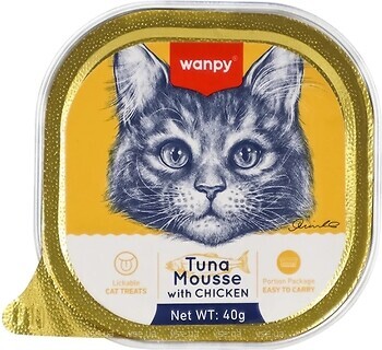 Фото Wanpy Tuna & Chicken Mousse 40 г