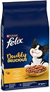 Фото Felix Doubly Delicious с курицей и индейкой 10 кг