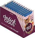 Фото Delickcious Purr-for Dinner with Salmon & Mussels in Sauce 12x85 г