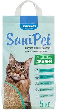 Фото Природа Sani Pet Бентонитовый мелкий 5 кг (PR240784)