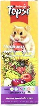 Фото Topsi Фруктово-овочеві палички 100 г (4820122208308)