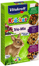 Фото Vitakraft Trio-Mix Крекер для кроликів з овочами, горіхами і лісовими ягодами 3 шт (4008239252272)