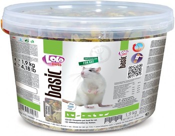 Фото Lolo Pets Basic Корм для щурів 1.9 кг (LO-71561)