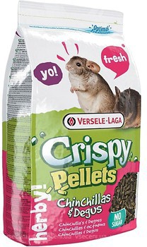 Фото Versele-Laga Crispy Pellets Chinchilla and Degus Корм для шиншил і дегу 1 кг