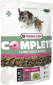 Фото Versele-Laga Complete Chinchilla and Degus Корм для шиншил і дегу 500 г