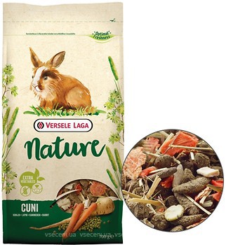 Фото Versele-Laga Cuni Nature Беззерновий корм для кроликів 9 кг