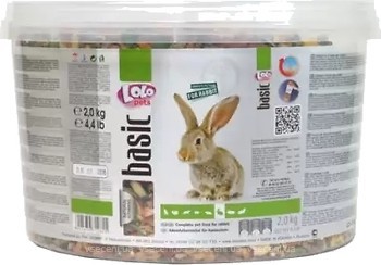 Фото Lolo Pets Basic Повнораціонний корм для кроликів 2 кг (LO-71261)