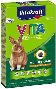 Фото Vitakraft Корм для кроликів Vita Special All In One 600 г