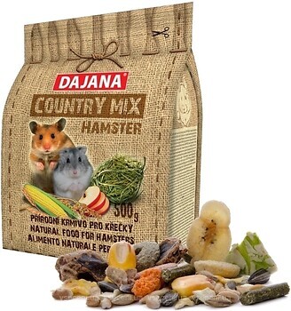 Фото Dajana Корм для хом'яків Pet Country Mix Hamster 500 г