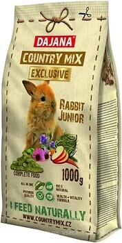 Фото Dajana Корм для декоративних кроленят Country Mix Exclusive Junior 500 г