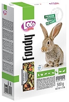 Фото Lolo Pets Foody Корм для кроликів 500 г (LO-71200)