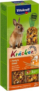 Фото Vitakraft Kracker Original + Honey & Splet Лакомство для кроликов 100 г