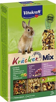 Фото Vitakraft Kracker Original Trio-Mix Ласощі для кроликів 168 г