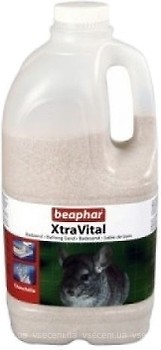 Фото Beaphar пісок для купання шиншил Xtra Vital Bathing Sand for Chinchillas 2 л (16356)