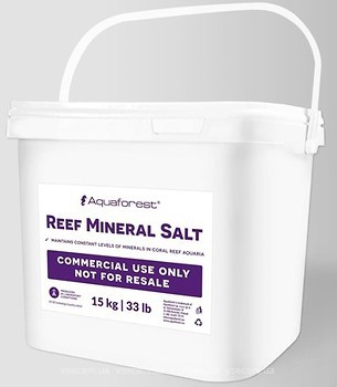 Фото Aquaforest Reef Mineral Salt 15 кг (145176)
