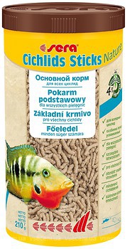 Фото Sera Cichlids Sticks Nature 1 л, 210 г (00210)