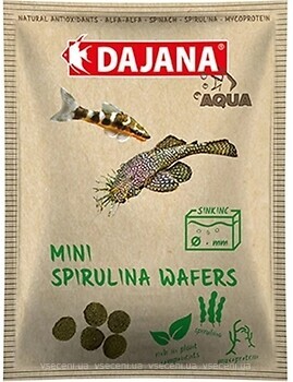 Фото Dajana Mini Spirulina Wafers 80 мл, 10 г