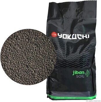 Фото Yokuchi Jiban Soil 0.5-2 мм черный 10 л