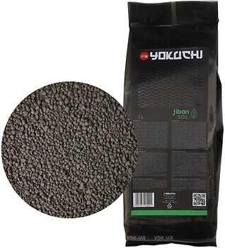 Фото Yokuchi Jiban Soil 0.5-2 мм чорний 1 л