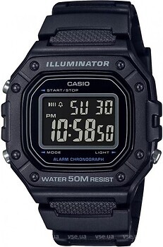 Фото Casio W-218H-1BVEF