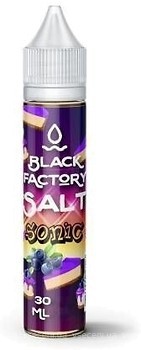 Фото Black Factory Salt Sonic Чорничний чізкейк 25 мг 30 мл