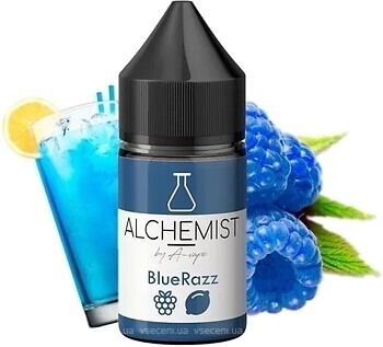 Фото Alchemist Salt Blue Razz Синя малина + лимон 35 мг 30 мл